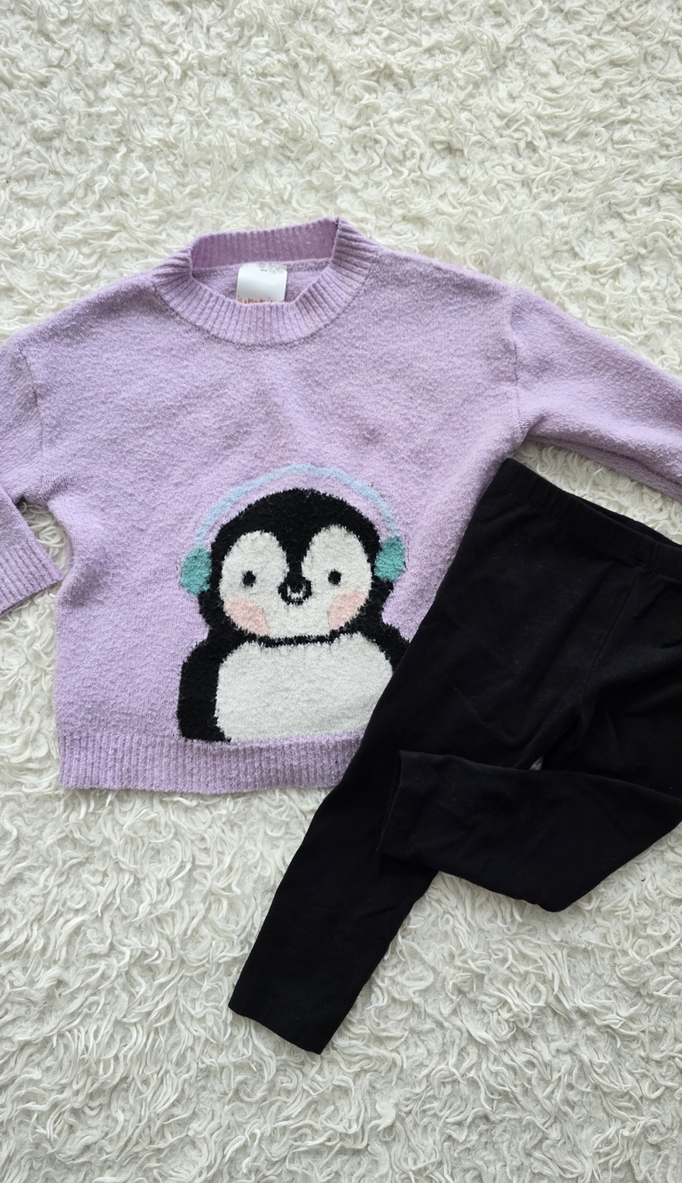 jumping beans Lilac Knit Pullover